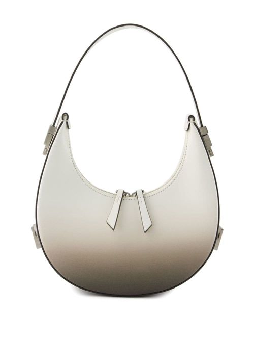 Engraved-logo tote bag - Neutrals