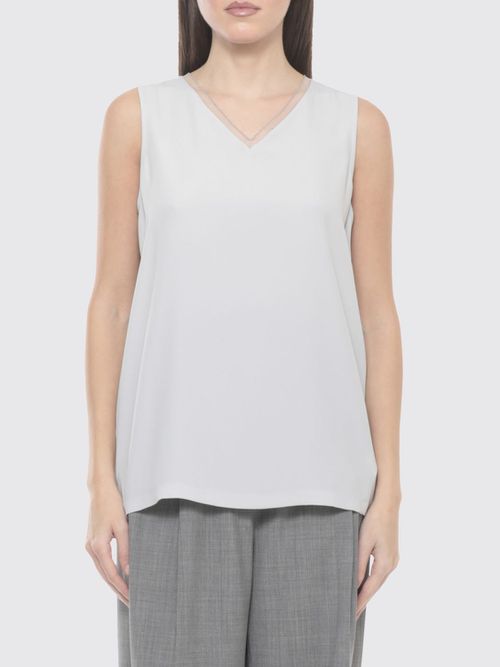 Top Woman color Grey