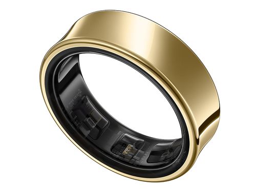 Galaxy Ring, Size 6, Titanium in Gold