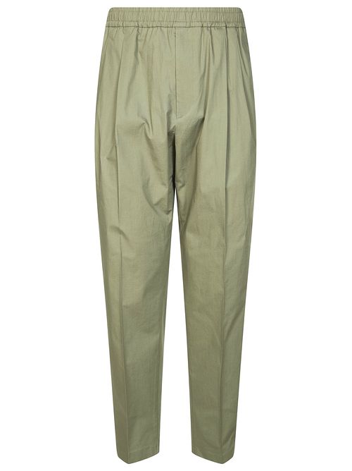 Elastic Two-Pleat Trousers for Men