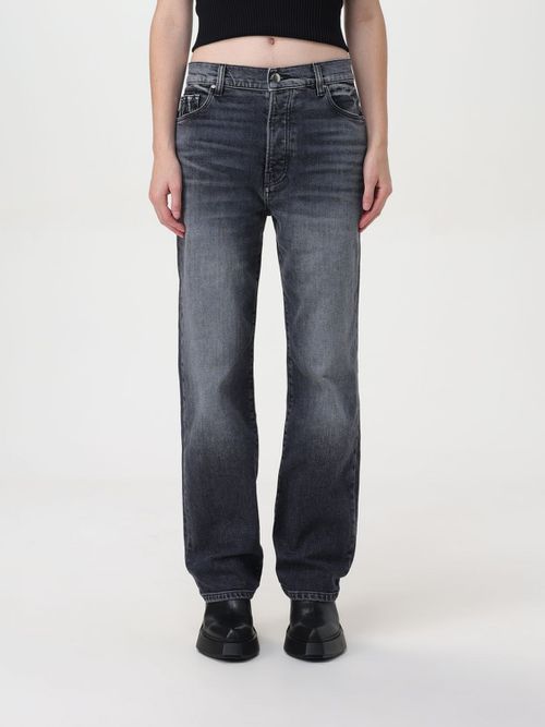 Jeans Woman color Black
