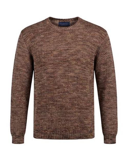 Man Sweater Light brown Size XXL Wool, Acrylic