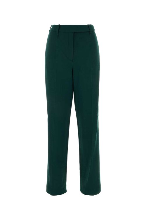 Wool Trousers — Green