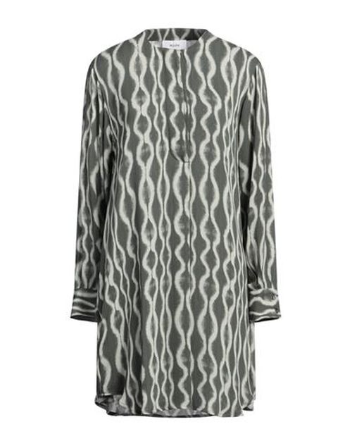 Aglini Woman Mini dress Military green Size 4 Viscose