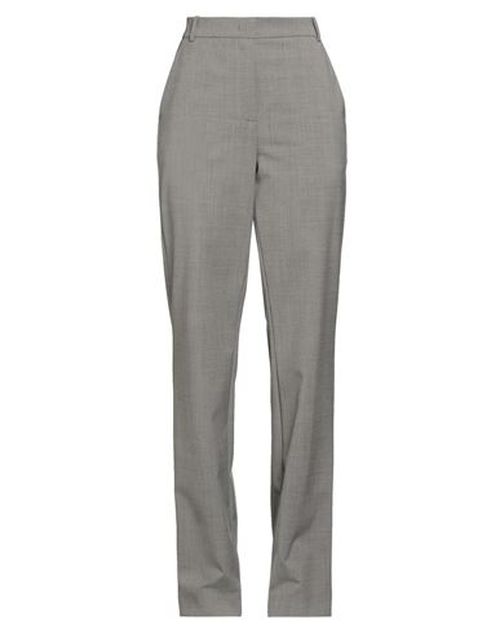 Woman Pants Taupe Size 2 Polyester, Wool, Elastane