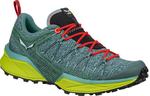 Women's Dropline Speed Hiking Shoes - Feld Green/Fluo Coral