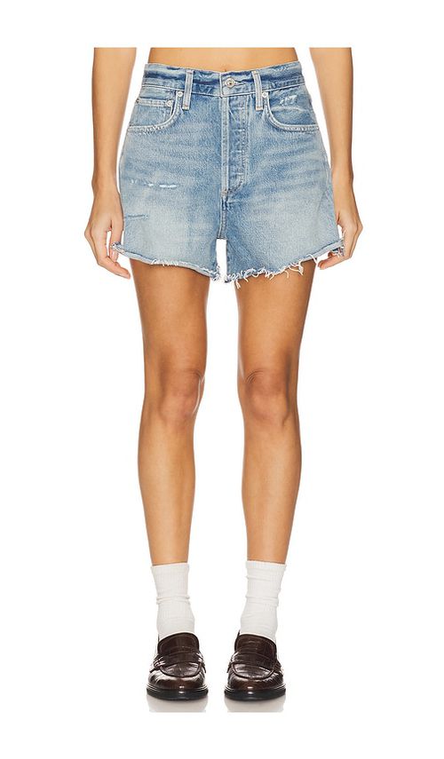 Citizens of Humanity JEANS-SHORTS MARLOW in Blue. Größe 32. Also in 23, 24, 25, 26, 27, 28, 29