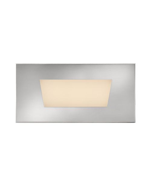 Stainless Steel LED Brick Light from the Sparta - Dash Collection