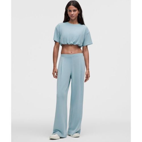 Lululemon – Women's Lightweight Softstreme Mid-Rise Pants Regular – Color Blue