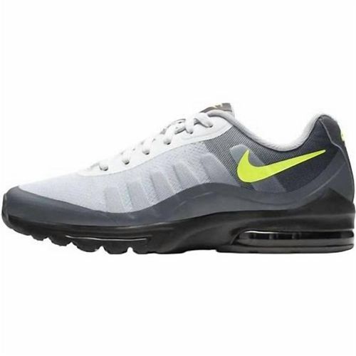Men's Air Max Invigor Sneakers In Blk/gry/volt