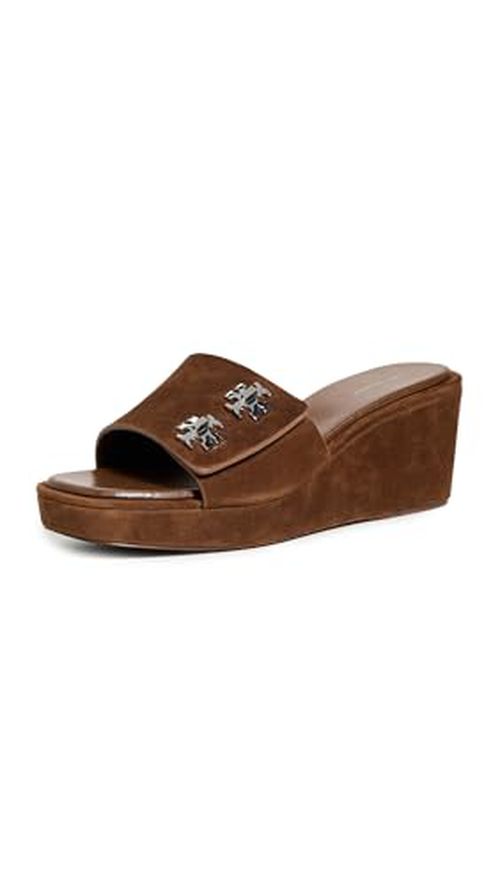 Tory Burch Women's Turnlock Wedge Sandals 60mm