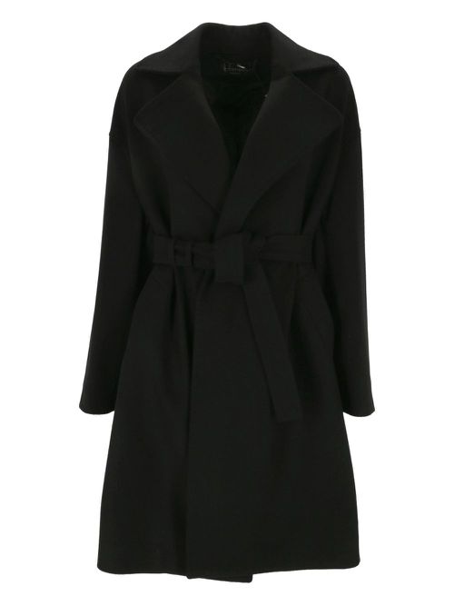 HERESIS wool coat - Black
