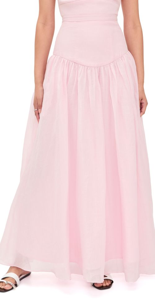 Amorette Maxi Skirt Bliss Pink