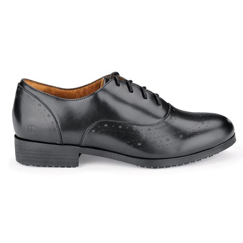 Black Slip-Resistant Dress Shoes - Kora - Shoes For Crew