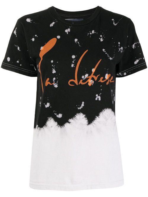 Logo-print cotton T-Shirt - Black