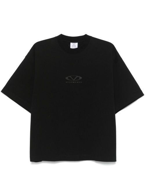 Logo-print T-shirt - Black