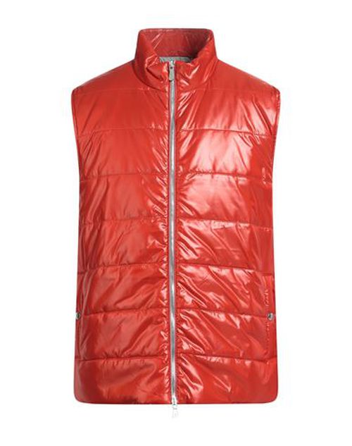 Man Vest Red Size 40 Polyamide