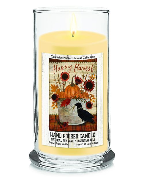 Harvest Collection Happy Harvest Brown Sugar Vanilla Soy Wax Candle