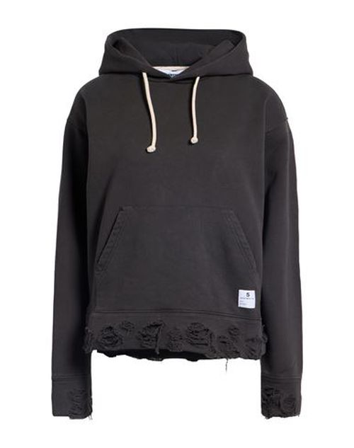 Woman Sweatshirt Lead Size M Cotton