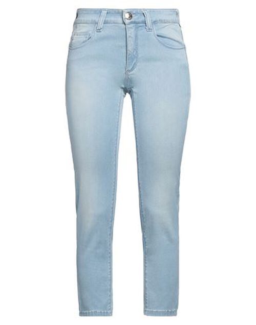 Woman Jeans Blue Size 4 Cotton, Elastane