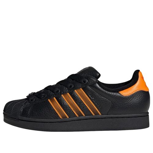 (WMNS) Superstar II Shoes 'Core Black Crew Orange Semi Impact Orange'