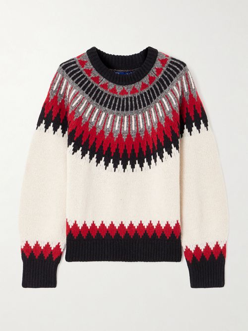 Fair Isle Wool Sweater - Multi