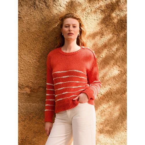 Drop Stitch Breton Jumper