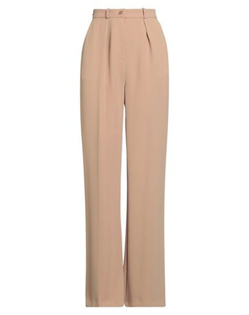 Essentials Woman Pants Camel Size 6 Polyester