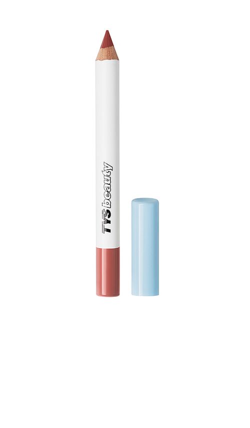 TYS Beauty Lip Crayon Hyaluronic Liner in Bronzy Brown. a