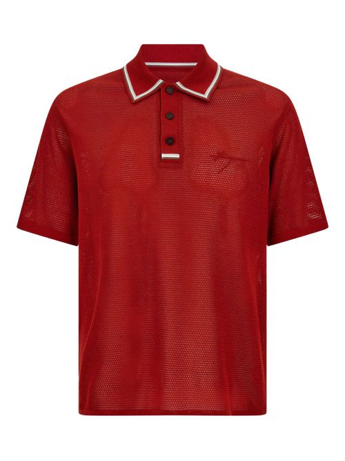 Ferragamo logo-embroidered polo shirt