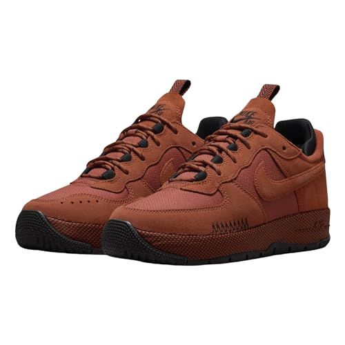 Nike Air Force 1 Wild Women's Shoes (FB2348-700, Wheat Gold/Rugged Orange/Field Purple)