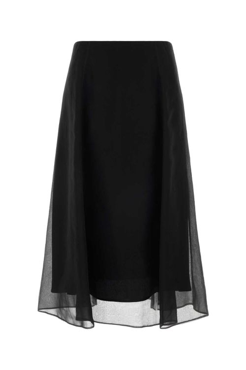 Longuette Skirt — Black