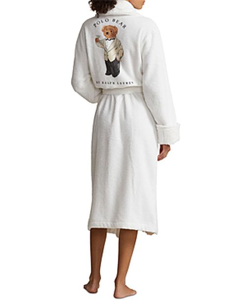 Printed Bear Robe