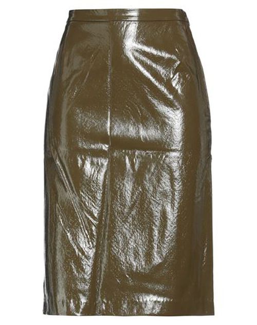 Woman Midi skirt Military green