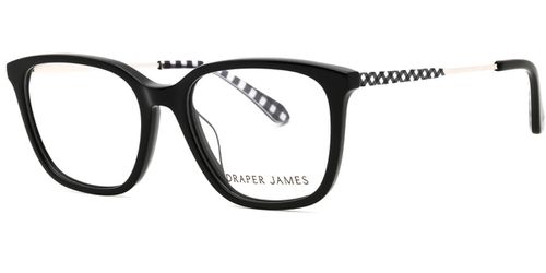 Draper James DJ5030 001 Women's Eyeglasses Black 52 - Blue Light Block Available