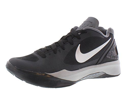 Nike Women's Volley Zoom Hyperspike Black/White/Grey/Metallic Silver Volleyball Shoes