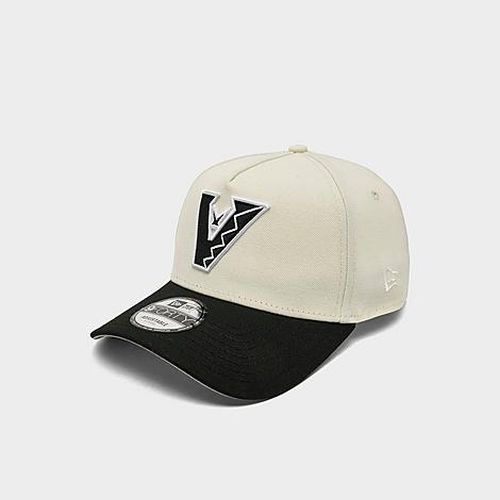 Arizona Diamondbacks MLB Upside Down 9FORTY A-Frame Snapback Hat in Chrome/Black