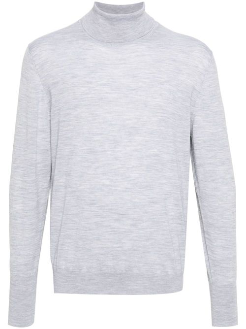 Turtleneck wool jumper - Grey