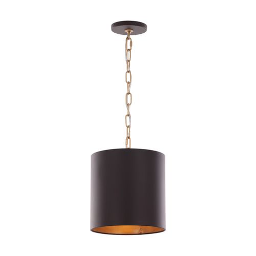Dark Bronze French Gold Pendant from the Cannery Collection