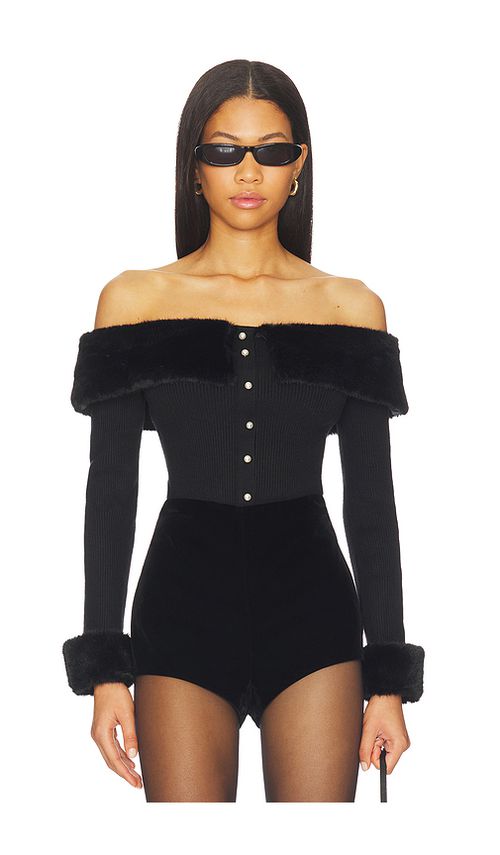 ASTR the Label Tabathia Sweater in Black. XS also in L, M