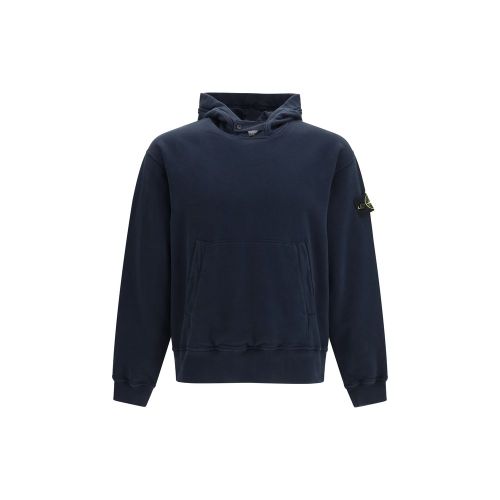 Cotton Hoodie — Navy