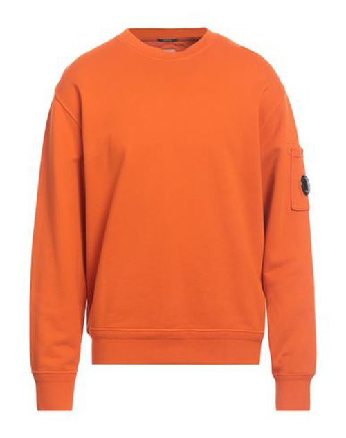 C. p. Company Man Sweatshirt Orange Size 3XL Cotton