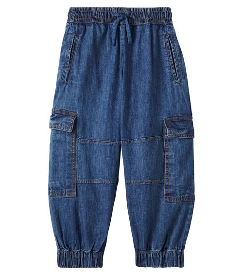 Aliki cotton chambray pants