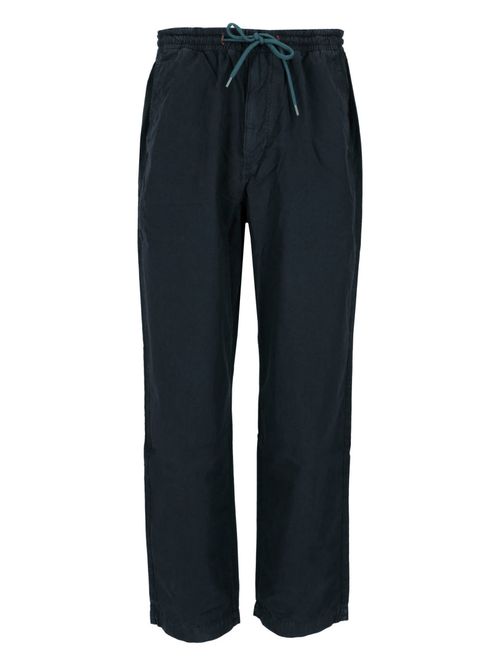 Navy Blue Drawstring Trousers
