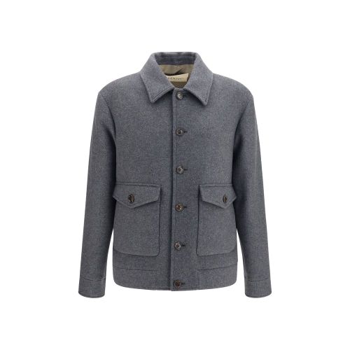 Wool and Cashmere Jacket — Gray