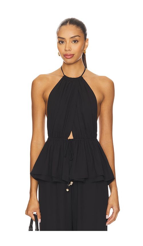 Kimberly Taylor Mallorca Top in Black. - L also in