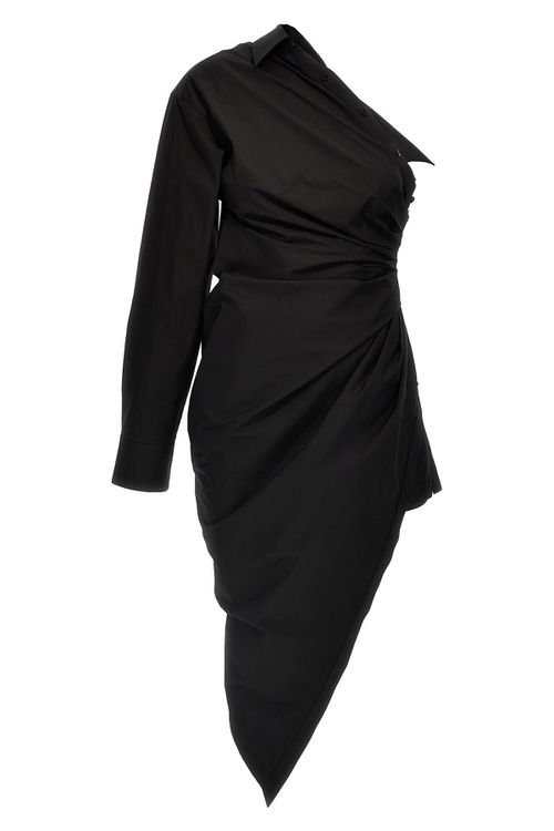 Asymmetrical Shirt Dress