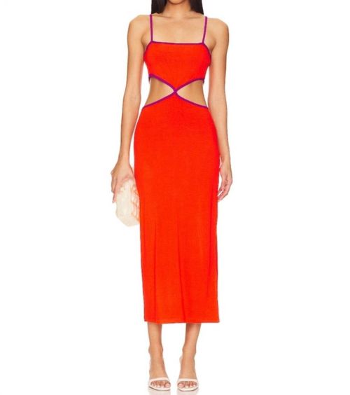 Women's Libra Dress In Pimento