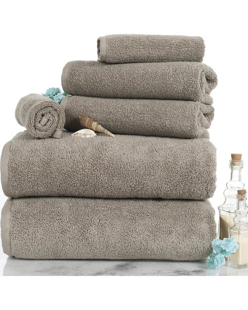 6Pc Cotton Towel Set