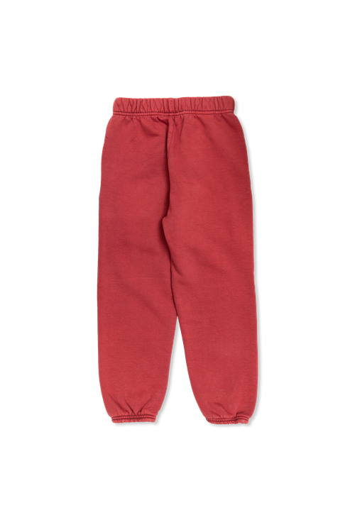 Sweatpants With Cuffs, Unisex, Burgundy